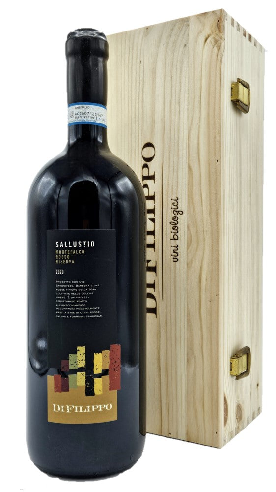 Di Filippo Azienda Agraria - Sallustio Montefalco Rosso DOC 2018 cl150 BIO Magnum Astucciato