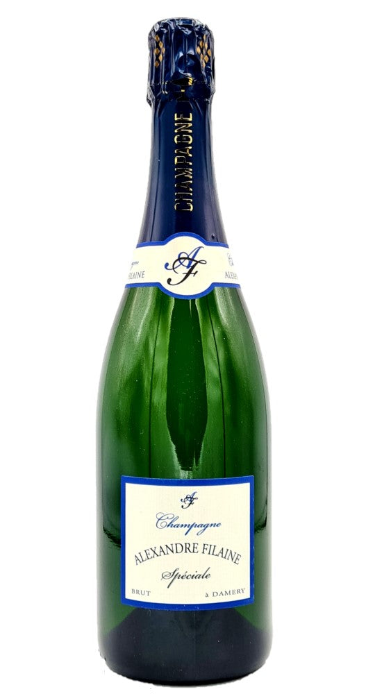 bottiglia di champagne Alexandre Filaine Couvée Brut cl75 senza anno