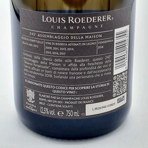 Louis Roederer - Chapagne Brut 'Collection 243' cl75